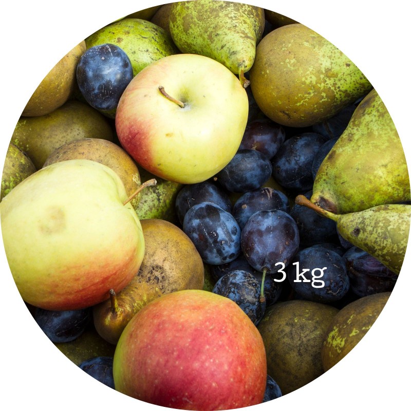 Panier de fruits 3 kg bio